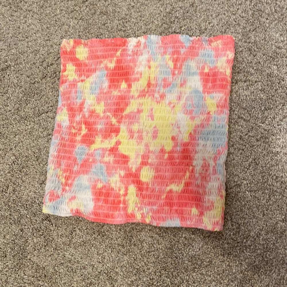 Tie- dye tube top!